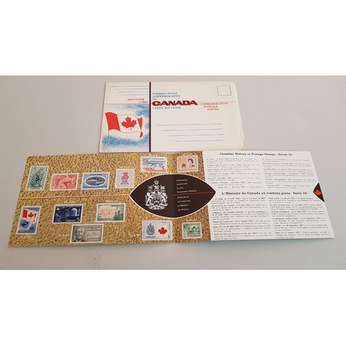 186 - 4x Vintage Canadian Souvenir Cards: 'Canada1968', 'Canada1969', 'Canada1970', 'Children Look at Chri... 