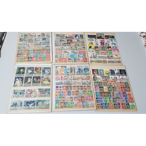 259 - Huge Collection Approx. 600-650pcs of Stamps From all Over the World (Greece, Germany, Yemen, Lebano... 