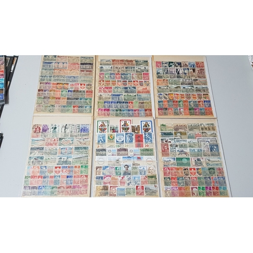 259 - Huge Collection Approx. 600-650pcs of Stamps From all Over the World (Greece, Germany, Yemen, Lebano... 