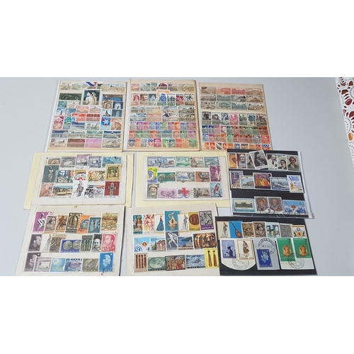 259 - Huge Collection Approx. 600-650pcs of Stamps From all Over the World (Greece, Germany, Yemen, Lebano... 