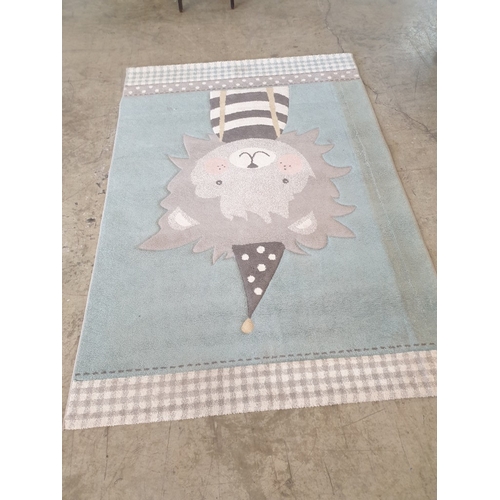 341 - Childs Bedroom Carpet With Cat Theme Pattern.
230 x 260 cm