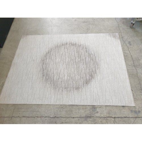 342 - Beige Colour Rug With Center Circular Pattern.
190 x 130 cm