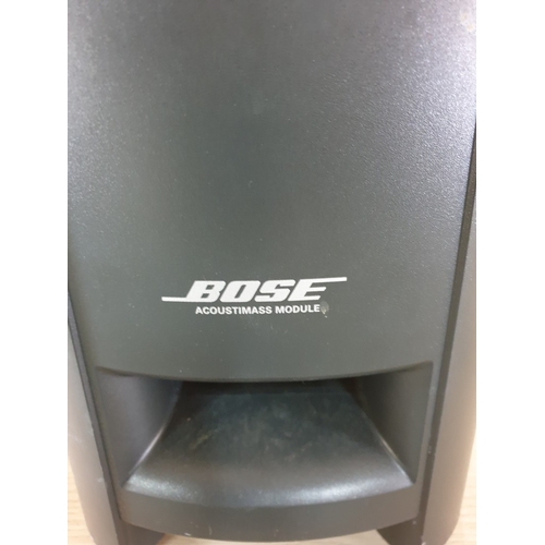 349 - BOSE GSX Audio/Video Media Center Model No AV3-2-1 With BOSE Subwoofer Model No PS3-2-1 and 2 x BOSE... 