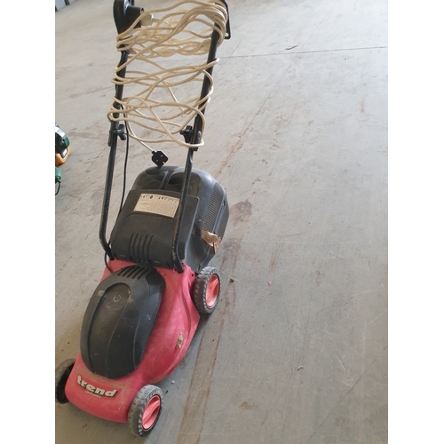 353 - Trend Electric Lawn Mower (Working When Lotted)