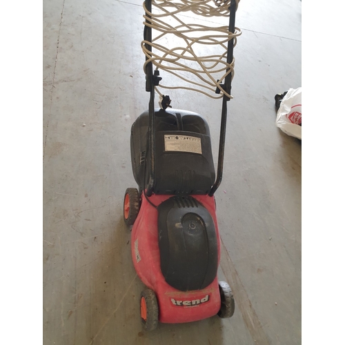 353 - Trend Electric Lawn Mower (Working When Lotted)