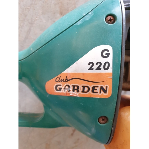 357 - Club Garden G220 Petrol Engine Garden Strimmer.
Untested as no Petrol in it