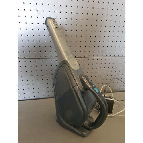 360 - Black & Decker Cordless Dustbuster Hand Held Vacuum Cleaner With Charging Stand A/F