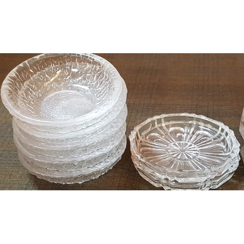 396 - More Than 30pcs Retro Glass Mini Snack Dishes in Various Shape, Size and Style. (Special for Cyprus ... 