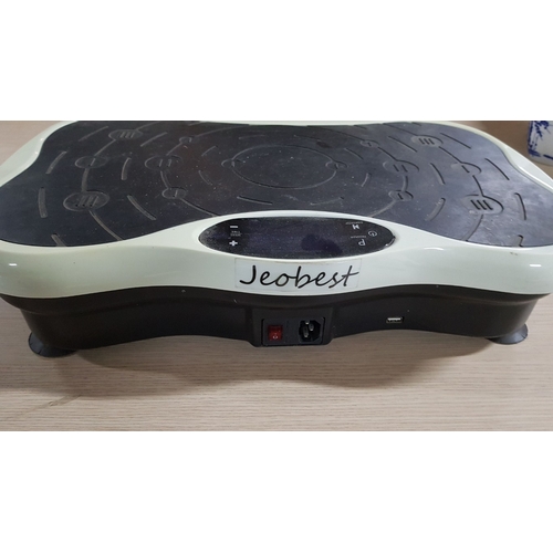 443 - Max Strength- Vibration  Plate with Belt Heavy Duty Motion Vibration Platform/Whole Body Viberation ... 