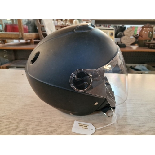 324 - 'Corsa' CX-90 Motorbike Helmet, (see multiple catalogue photos)