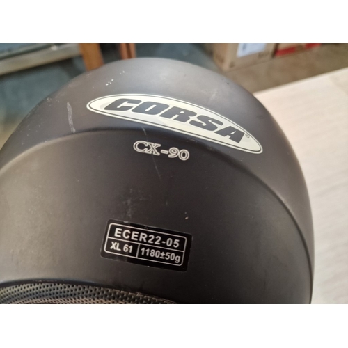 324 - 'Corsa' CX-90 Motorbike Helmet, (see multiple catalogue photos)