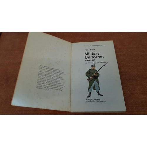 150 - British Military Uniform, 'Uniforms of the Territorial Army' Vintage Cigarette Album and 'Military U... 