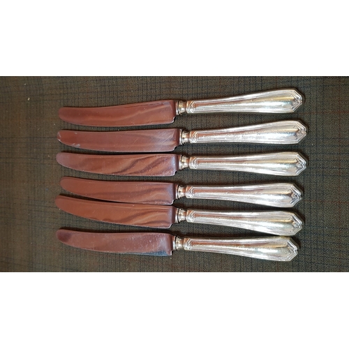 362 - Vintage EPNS Cutlery, 6x Knifes, 4x Forks and 6x Spoons (6).   (16)