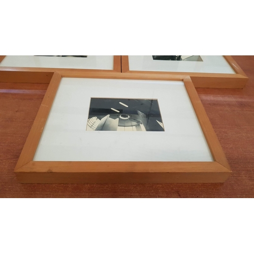 516 - 5x Matching Light Wood Modern Photo Frames, 32.5cm X 27.5cm Each.  (5)