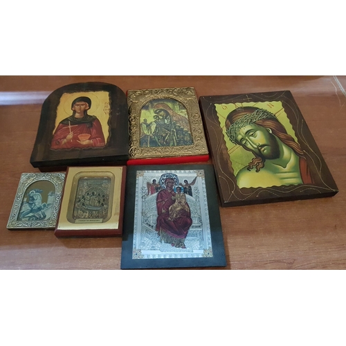 519 - Large Collection of Religious Books and Icons. Together with  Other Literature Books. (Approx. 25x).