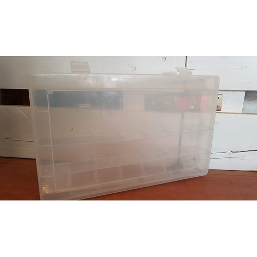 507 - Various Storage Boxes, 4x Different Organisers Cases. (4)