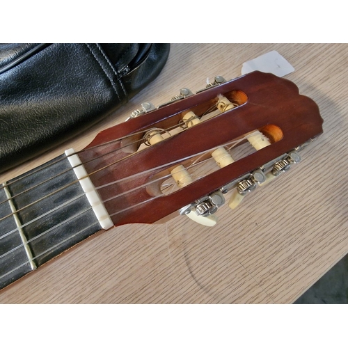 175 - 'BM Almeria' Acoustic Guitar, Made in Spain, Together with Soft Carry Case