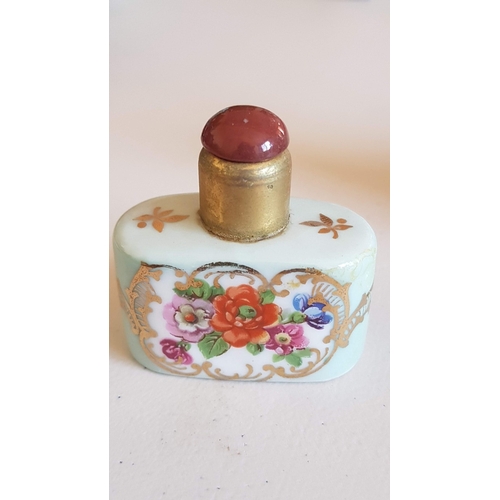 226 - 5x Different Vintage Chinese Snuff/Perfume Bottles, Inc Cloisonne, Porcelain, Milk Glass and Others,... 