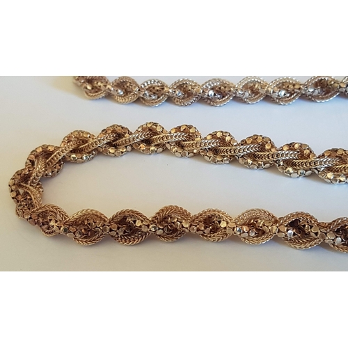 364 - Silver (925) Beautiful Rope Chain/Necklace, Made Various Type of Chains, Approx. 28.3g L: 50cm.