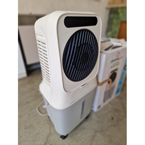 497 - 'Crystal Air' Air Cooler, (Model: DF-AF1312CC1), Looks Unused with Original Box, Instructions and Re... 