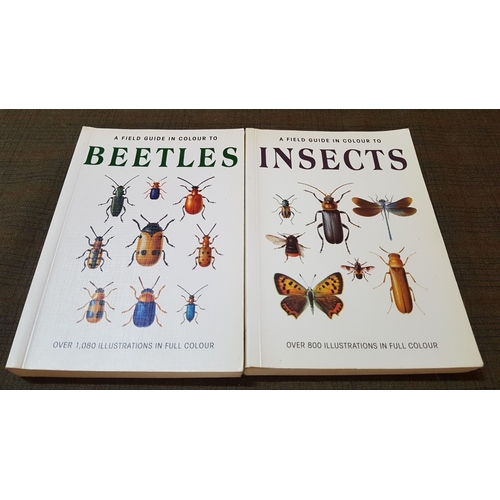 328 - Wild Life Books: 'Insects', 'Beetles', ' Butterflies and Moths', 'Mediterranean Wildlife'.  (4)