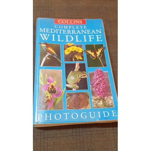 328 - Wild Life Books: 'Insects', 'Beetles', ' Butterflies and Moths', 'Mediterranean Wildlife'.  (4)