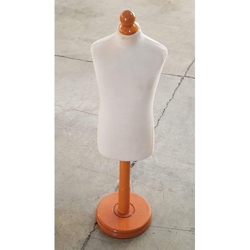 333 - 3x Child Mannequins Dress Form Display, Covered with Cotton and Stand. A/F (3)