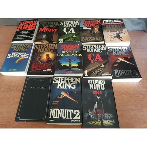 Stephen King - Large Collection of His Works in French. (13)