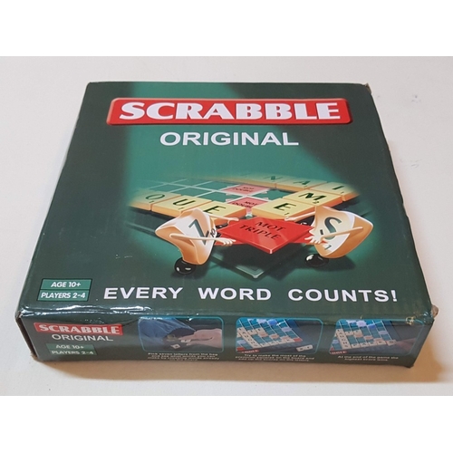 107 - Scrabble, One of The Most Popular Games, Retro Edition with Rules on VHS Tape and Small/Pocket Versi... 