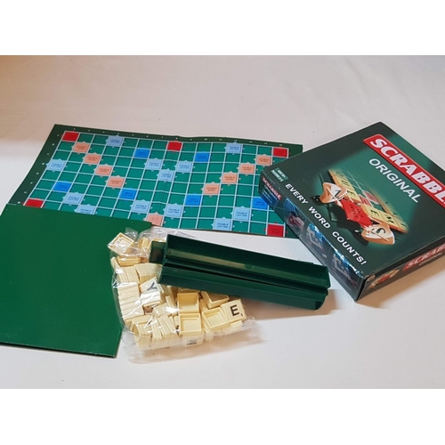 107 - Scrabble, One of The Most Popular Games, Retro Edition with Rules on VHS Tape and Small/Pocket Versi... 