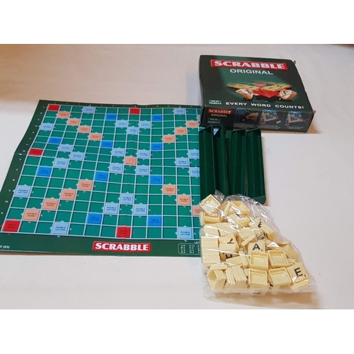 107 - Scrabble, One of The Most Popular Games, Retro Edition with Rules on VHS Tape and Small/Pocket Versi... 