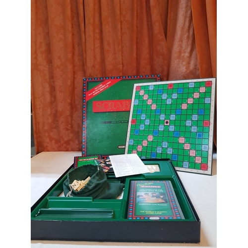 107 - Scrabble, One of The Most Popular Games, Retro Edition with Rules on VHS Tape and Small/Pocket Versi... 