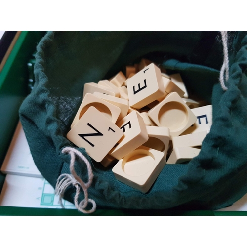 107 - Scrabble, One of The Most Popular Games, Retro Edition with Rules on VHS Tape and Small/Pocket Versi... 
