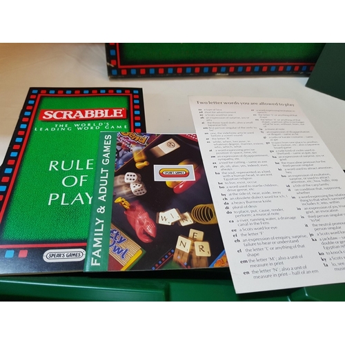 107 - Scrabble, One of The Most Popular Games, Retro Edition with Rules on VHS Tape and Small/Pocket Versi... 