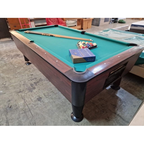 50 - 'Sam Billiards' Pool Table with Slate Bed, Model YS, (Approx. 232 x 131cm), Made in Spain, Together ... 