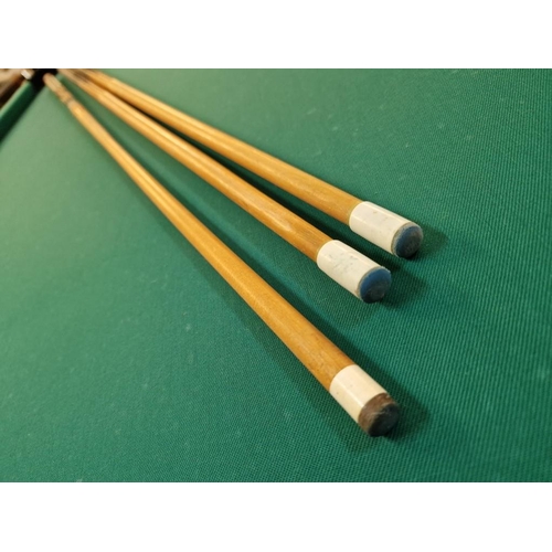 50 - 'Sam Billiards' Pool Table with Slate Bed, Model YS, (Approx. 232 x 131cm), Made in Spain, Together ... 