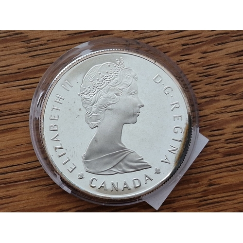 10 - Canada 1 Dollar (1985) Silver Coin, 