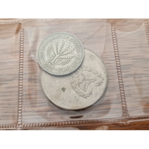 7 - Collection of Over 50 x Early Cypriot Coins; Mostly Mills and Some Commemorative Coins, (see multipl... 