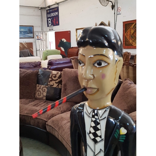 36 - Tom's Drag Company Character Collection, 'Mafioso Franco' Missing Hat, Approx. H: 141cm.