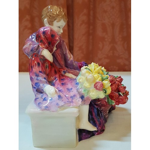 Royal Doulton 'The Flower Seller's Children' Figurine #HN1342