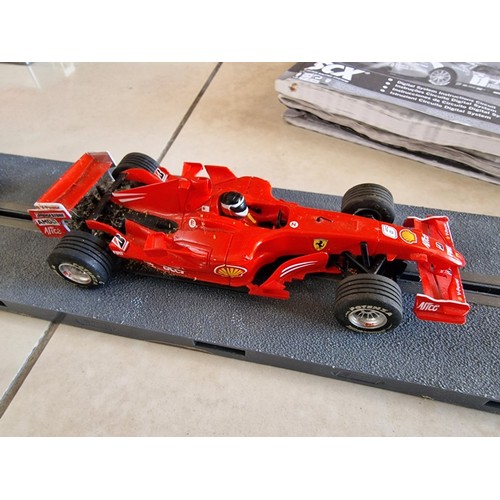 Large Qty of Scalextric; 'SCX' 1:32 Scale Racing System Box Set with ...