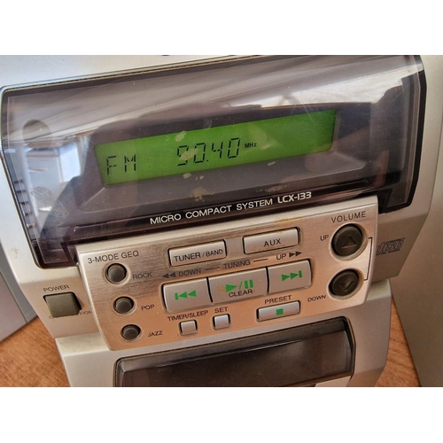 AIWA Micro Compact System (LCX-133) with CD, Radio and Cassette