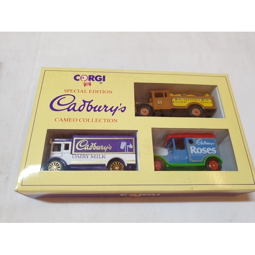 16 - 2 boxed Corgi Special Edition,  ‘Cadbury’s Cameo Collection’ commercial vehicles, 2 Corgi ‘Whitbread... 