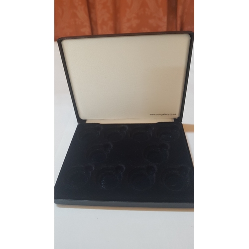 172 - 2x Coin Presentation Boxes (Protect/Display/Storage), 1x Box for 10x Capsules (Capsules Not Inc.) an... 