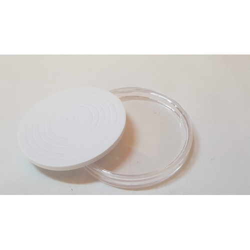 175 - 3x Boxes of Plastic Transparent Capsules (20 Pcs Each Box), Capsules Come with Adjustable Foam Pads ... 
