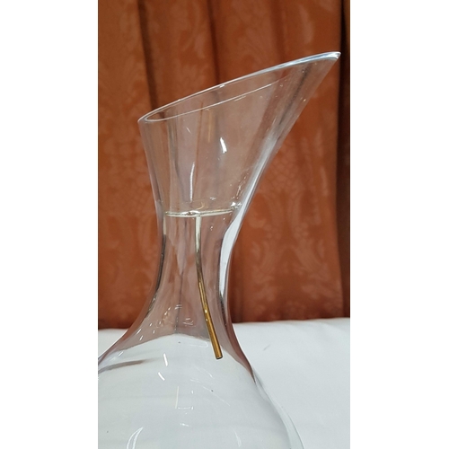 168 - L'Atelier du Vin - Carafe Cantatrice - Glass Decanter, Together Stylish Modern Wien Set. (2)