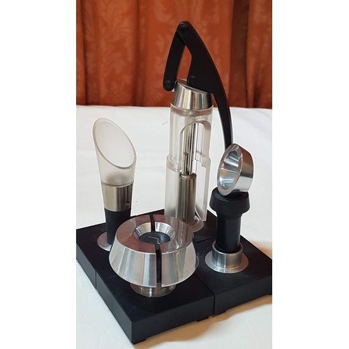 168 - L'Atelier du Vin - Carafe Cantatrice - Glass Decanter, Together Stylish Modern Wien Set. (2)