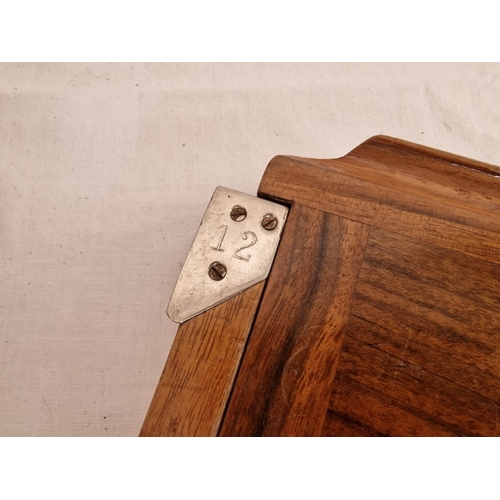 62 - Antique 'FKD' 13x18 Large Format Plate Accordion Camera, Made in the Soviet Union; Solid Wood Foldin... 