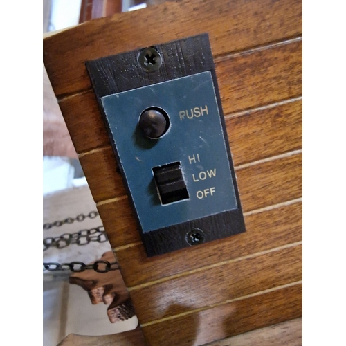 67 - Wall Hanging Wooden Cuckoo Clock, Quartz, Untested, (Note, Weights a/f)