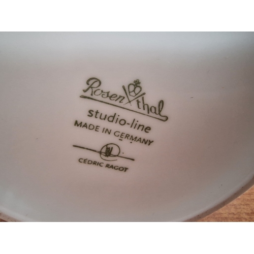 91 - Rosenthal Studio Line, 'Fast' Vase, White Colour, with Original Box, Made in Germany, (Approx. H: 27... 